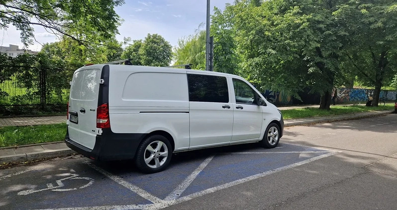 Mercedes-Benz Vito cena 91300 przebieg: 254000, rok produkcji 2017 z Kraków małe 46